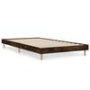 vidaXL R&aacute;m postele bez matrace kouřov&yacute; dub 90x190 cm kompozitn&iacute; dřevo