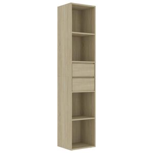 vidaXL Knihovna dub sonoma 36 x 30 x 171 cm kompozitn&iacute; dřevo
