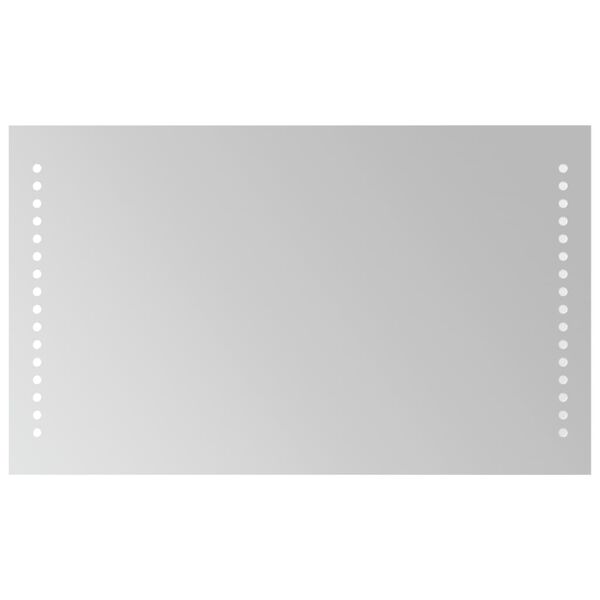 vidaXL Koupelnov&eacute; zrcadlo s LED osvětlen&iacute;m 30x50 cm