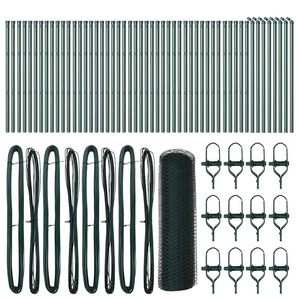 vidaXL Plotov&yacute; sloupek. Zelen&aacute;