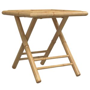 vidaXL Skl&aacute;dac&iacute; zahradn&iacute; stůl 45 x 45 x 45 cm bambus