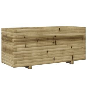vidaXL Zahradn&iacute; truhl&iacute;k 110 x 40 x 49,5 cm impregnovan&eacute; borov&eacute; dřevo