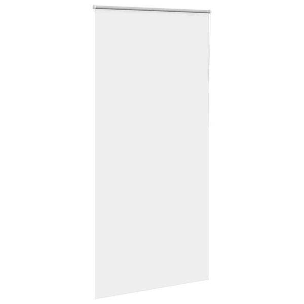 vidaXL Roleta zatemňovac&iacute; b&iacute;l&aacute; 105x230cm &scaron;&iacute;řka l&aacute;tky 100,7cm polyester