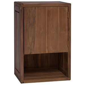 vidaXL Koupelnov&aacute; skř&iacute;ňka Př&iacute;rodn&iacute; 45 x 30 x 70 cm Pevn&eacute; teakov&eacute; dřevo