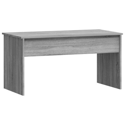 vidaXL Konferenční stolek šedý sonoma 102x50,5x52,5cm kompozitní dřevo