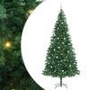 vidaXL Uměl&yacute; v&aacute;nočn&iacute; stromeček Zelen&aacute; 300 cm PVC, kov a plast