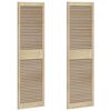 vidaXL Skř&iacute;ňov&eacute; dveře se dveřmi 2 pcs Př&iacute;rodn&iacute; 170 x 2,1 x 49,5 cm