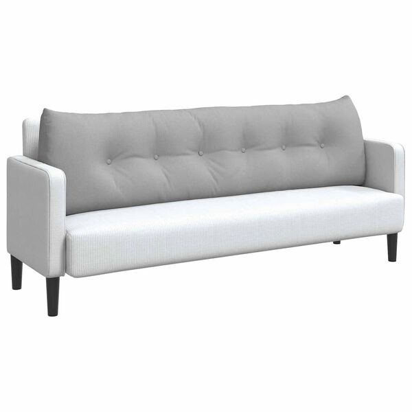 vidaXL Pol&scaron;t&aacute;ř na z&aacute;da Oblačno &scaron;ed&aacute; 180 x 24 x 50 cm textil