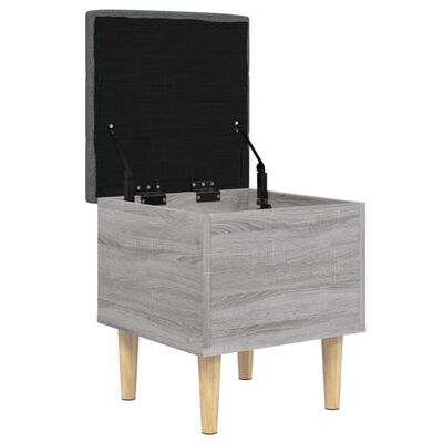 vidaXL Úložná lavice šedá sonoma 42 x 42 x 46 cm kompozitní dřevo
