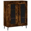 vidaXL Skř&iacute;ň highboard kouřov&yacute; dub 69,5 x 34 x 180 cm kompozitn&iacute; dřevo