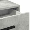 vidaXL Kosmetick&yacute; stůl Betonově &scaron;ed&aacute; 79 x 41 x 135 cm kompozitn&iacute; dřevo