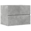 vidaXL Koupelnov&aacute; skř&iacute;ňka betonově &scaron;ed&aacute; 60x38,5x45 cm kompozitn&iacute; dřevo