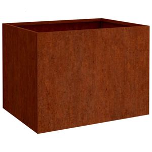 vidaXL Truhl&iacute;k 62x47x46 cm cortenov&aacute; ocel