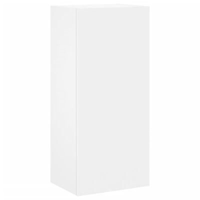 vidaXL 4dílná obývací stěna bílá kompozitní dřevo