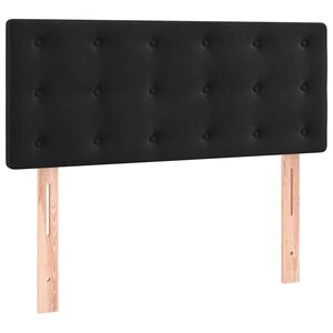 vidaXL Čelo postele čern&eacute; 100x5x78/88 cm samet