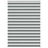 vidaXL Zebra roleta tmavě &scaron;ed&aacute; 165x200cm &scaron;&iacute;řka l&aacute;tky 160,9cm polyester