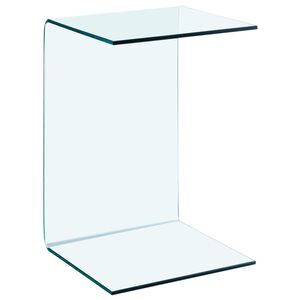vidaXL Odkl&aacute;dac&iacute; stolek 40 x 40 x 60 cm tvrzen&eacute; sklo