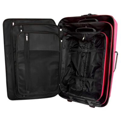 vidaXL Pětidílný set cestovních kufrů červený
