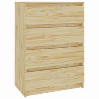 vidaXL Odkládací skříňka 60 x 36 x 84 cm masivní borové dřevo