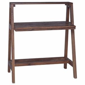 vidaXL Stůl Hněd&aacute; 90 x 50 x 103 cm Masivn&iacute; obnovovan&eacute; dřevo