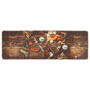 vidaXL Kuchyňsk&yacute; koberec v&iacute;cebarevn&yacute; 60x180 cm prateln&yacute;