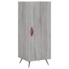 vidaXL Skř&iacute;ň highboard &scaron;ed&aacute; sonoma 34,5 x 34 x 180 cm kompozitn&iacute; dřevo