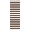 vidaXL Zebra roleta hněd&aacute; 80x230 cm &scaron;&iacute;řka l&aacute;tky 75,9 cm polyester