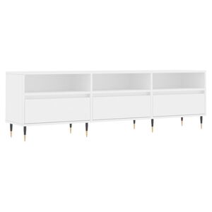 vidaXL TV skř&iacute;ňka b&iacute;l&aacute; 150 x 30 x 44,5 cm kompozitn&iacute; dřevo