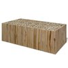 vidaXL Konferenčn&iacute; stolek prav&yacute; teak 90 x 50 x 30 cm