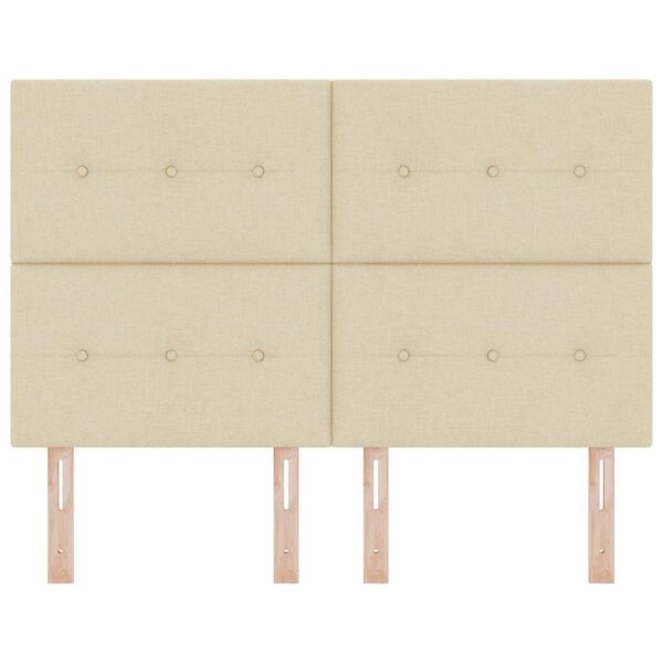 vidaXL Čelo postele s čelo Kr&eacute;mov&aacute; 160 cm Uměl&aacute; kůže