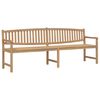vidaXL Zahradn&iacute; lavice 228 x 59,5 x 90 cm masivn&iacute; teakov&eacute; dřevo