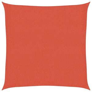 vidaXL St&iacute;n&iacute;c&iacute; plachta 160 g/m&sup2; cihlov&aacute; 2 x 2 m HDPE
