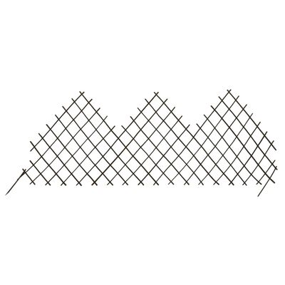 vidaXL Zahradní trelážové ploty 5 ks 170 x 75 cm vrba