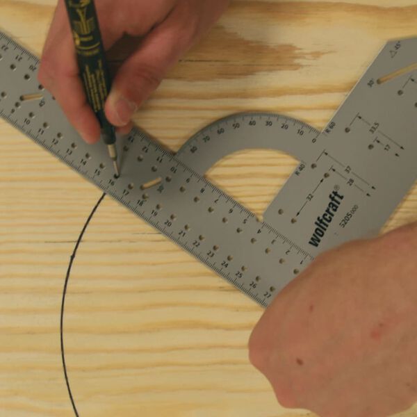 wolfcraft Univerz&aacute;ln&iacute; &uacute;heln&iacute;k 300 mm 5205000