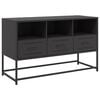 vidaXL TV skř&iacute;ňka čern&aacute; 100,5 x 39 x 60,5 cm ocel