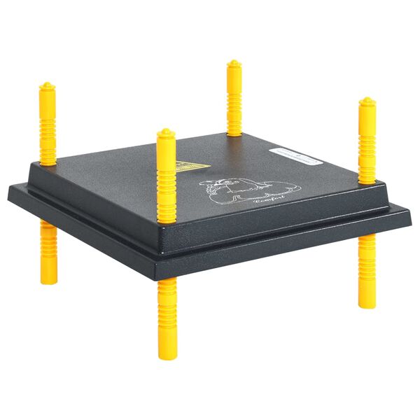 vidaXL Topn&aacute; deska pro kuřata a kachňata s regulac&iacute; teploty