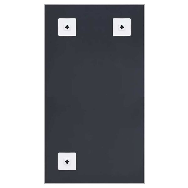 vidaXL Zrcadlo stř&iacute;brn&eacute; 80 x 60 cm