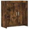 vidaXL Serv&iacute;rovac&iacute; skř&iacute;ň Kouřov&yacute; dub 72 x 36 x 80 cm Kompozitn&iacute; dřevo