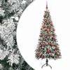 vidaXL Uměl&yacute; v&aacute;nočn&iacute; stromek s v&aacute;nočn&iacute;mi koulemi 120 cm 150 LED
