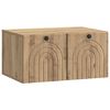 vidaXL N&aacute;stěnn&aacute; TV skř&iacute;ň N&aacute;stěnn&yacute; Dub artisan 59,5 x 41 x 30 cm