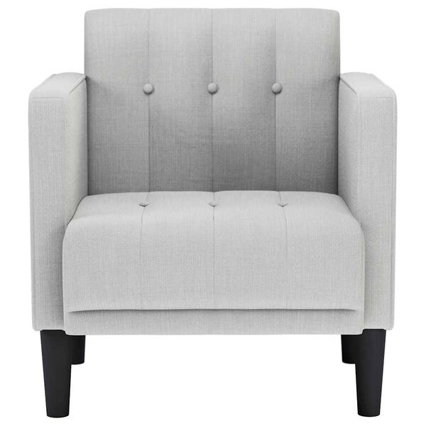 vidaXL Rozkl&aacute;dac&iacute; křeslo s područkami, obl&aacute;čkově &scaron;ed&eacute;, 53 cm, l&aacute;tka