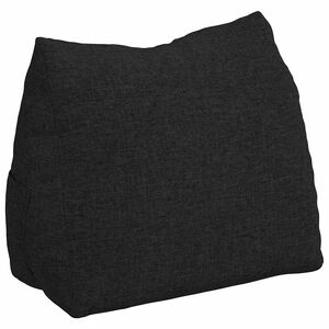 vidaXL Pol&scaron;t&aacute;ř na z&aacute;da Čern&aacute; 45 x 20 x 35 cm textil