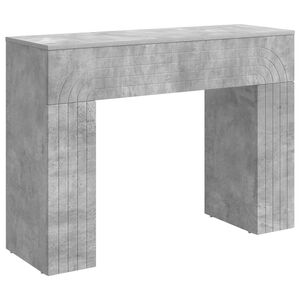 vidaXL Konferenčn&iacute; stolek Betonově &scaron;ed&aacute; 102 x 35 x 75 cm