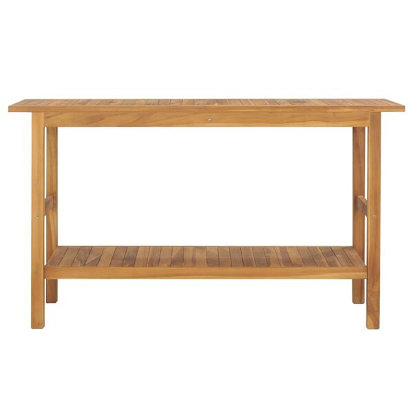 vidaXL Koupelnov&aacute; skř&iacute;ňka masivn&iacute; teak 132 x 45 x 75 cm