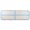 vidaXL Nafukovac&iacute; cvičebn&iacute; podložka s pumpou 400x100x10 cm PVC modr&aacute;