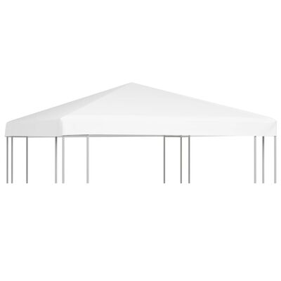 vidaXL Náhradní střecha na altán 270 g/m² 3 x 3 m bílá