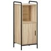 vidaXL Koupelnov&aacute; skř&iacute;ň Dub sonoma 40 x 36 x 99,5 cm Kompozitn&iacute; dřevo