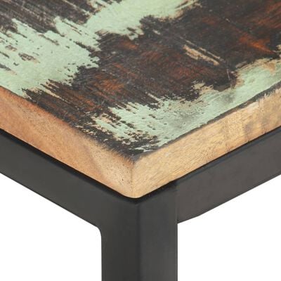 vidaXL Odkládací stolek 40 x 40 x 35 cm masivní recyklované dřevo