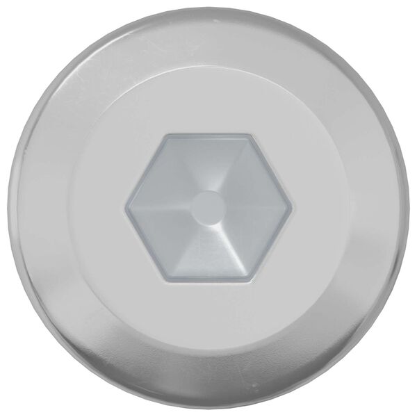 vidaXL Z&aacute;mkov&yacute; &scaron;roub Jednobarevn&yacute; 2 pcs Stř&iacute;brn&aacute; M6 x 12 mm Ocel