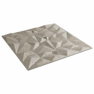 vidaXL N&aacute;stěnn&eacute; panely 12 pcs Ametystov&yacute; beton 50 x 50 cm XPS pěna